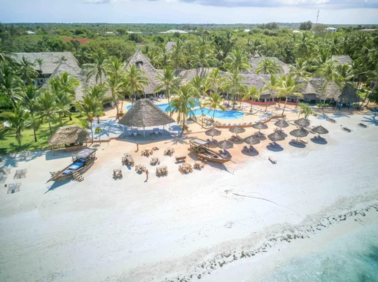 Sunny day on a Zanzibar beach